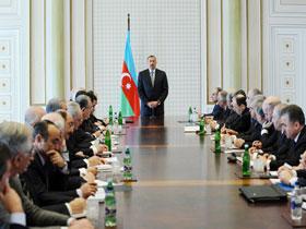 Под председательством президента Азербайджана состоялось заседание Кабинета министров