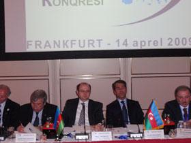 Во Франкфурте завершился III съезд Конгресса азербайджанцев Европы (КАЕ)