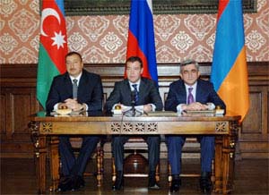 В Санкт – Петербурге возможно состоится встреча президентов Азербайджана, России и Армении