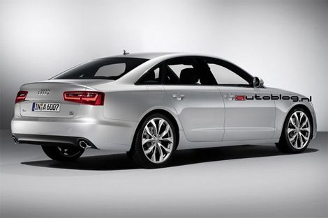 Фотографии Audi A6 нового поколения появились в сети раньше срока