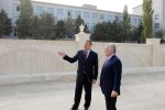 Президент Ильхам Алиев принял участие в открытии первой очереди нового дорожного узла [Фотосессия]