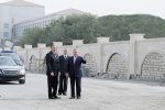 Президент Ильхам Алиев принял участие в открытии первой очереди нового дорожного узла [Фотосессия]