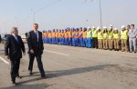 Президент Ильхам Алиев принял участие в открытии Бакинской окружной авто ...